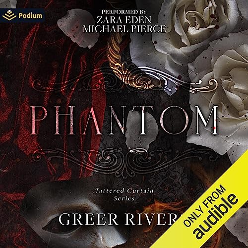 Phantom Audiolibro Por Greer Rivers arte de portada