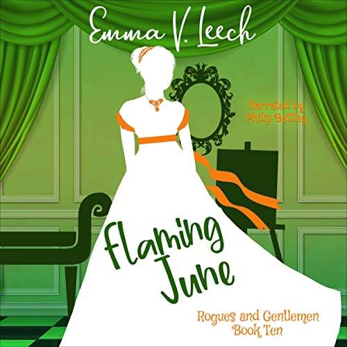 Flaming June Audiolibro Por Emma V Leech arte de portada