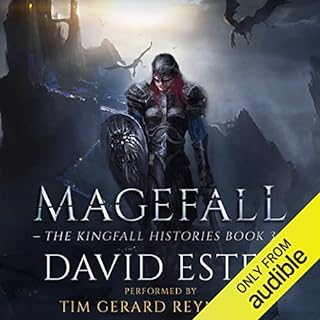 Magefall Audiolibro Por David Estes arte de portada