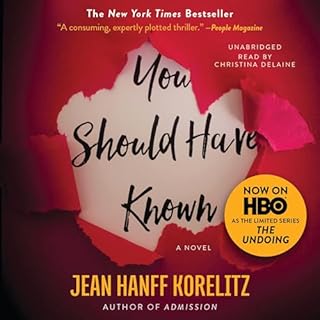 You Should Have Known Audiolibro Por Jean Hanff Korelitz arte de portada