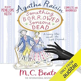 Agatha Raisin: Something Borrowed, Someone Dead cover art