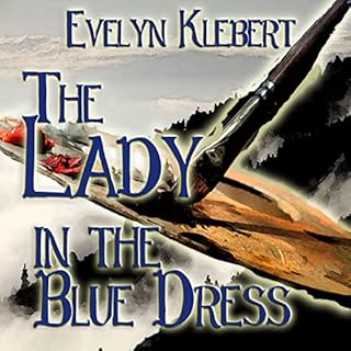 The Lady in the Blue Dress Audiolibro Por Evelyn Klebert arte de portada