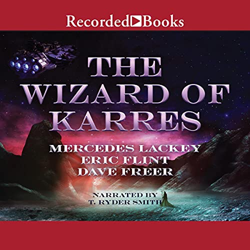 Diseño de la portada del título The Wizard of Karres