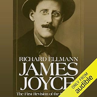 James Joyce Audiolibro Por Richard Ellman arte de portada