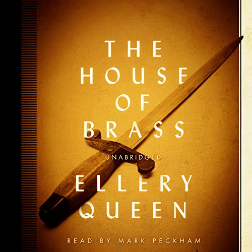 The House of Brass Audiolibro Por Ellery Queen arte de portada