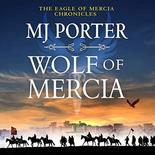 Wolf of Mercia Audiolibro Por MJ Porter arte de portada