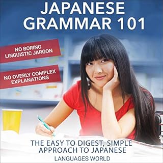 Japanese Grammar 101 Audiolibro Por Languages World arte de portada