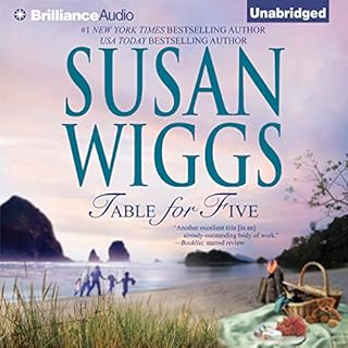 Table for Five Audiolibro Por Susan Wiggs arte de portada