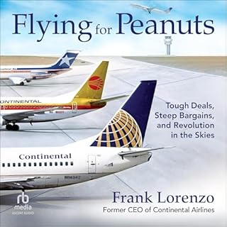 Flying for Peanuts Audiolibro Por Frank Lorenzo arte de portada