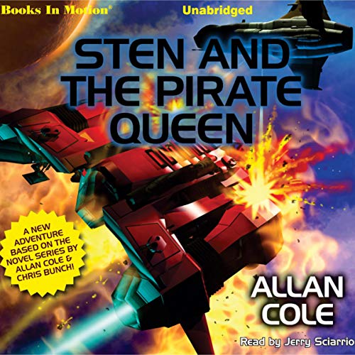 STEN and the Pirate Queen Audiolivro Por Allan Cole capa