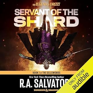 Servant of the Shard Audiolibro Por R. A. Salvatore arte de portada