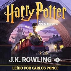 Harry Potter y la piedra filosofal (Harry Potter 1) Audiolibro Por J.K. Rowling arte de portada