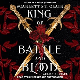 King of Battle and Blood Audiolibro Por Scarlett St. Clair arte de portada