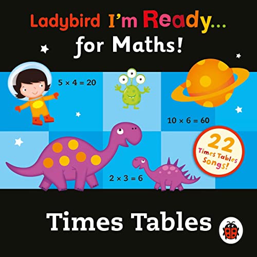 Page de couverture de Ladybird Times Tables Audio Collection: I'm Ready for Maths