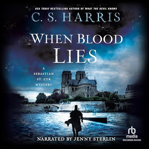 When Blood Lies Audiolibro Por C.S. Harris arte de portada