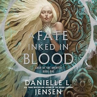 A Fate Inked in Blood Audiolibro Por Danielle L. Jensen arte de portada