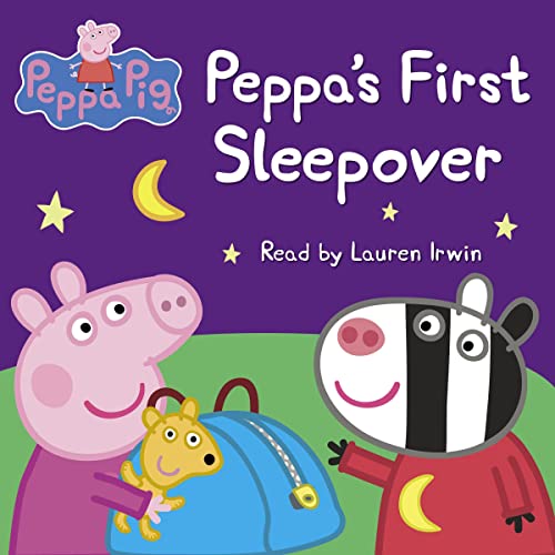 Page de couverture de Peppa's First Sleepover