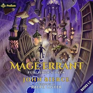 Mage Errant: Publisher's Pack Audiolibro Por John Bierce arte de portada