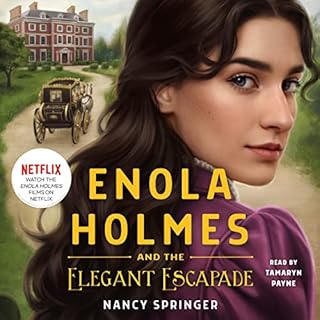 Page de couverture de Enola Holmes and the Elegant Escapade