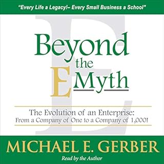 Beyond the E-Myth Audiobook By Michael E. Gerber cover art