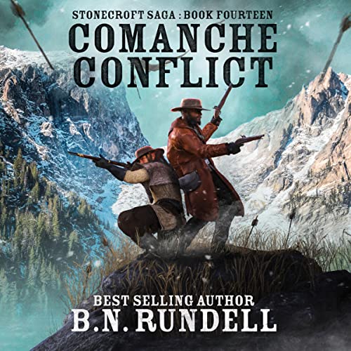 Comanche Conflict Audiolibro Por B.N. Rundell arte de portada