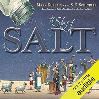 The Story of Salt Audiolibro Por Mark Kurlansky arte de portada