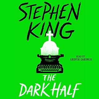 The Dark Half Audiolibro Por Stephen King arte de portada