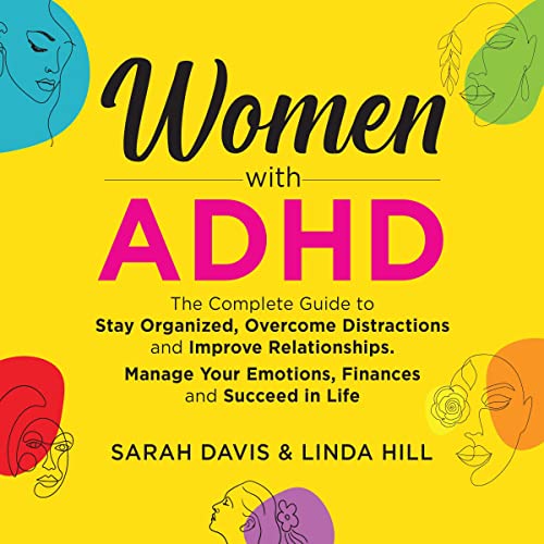 Women with ADHD Audiobook By Sarah Davis, Linda Hill cover art