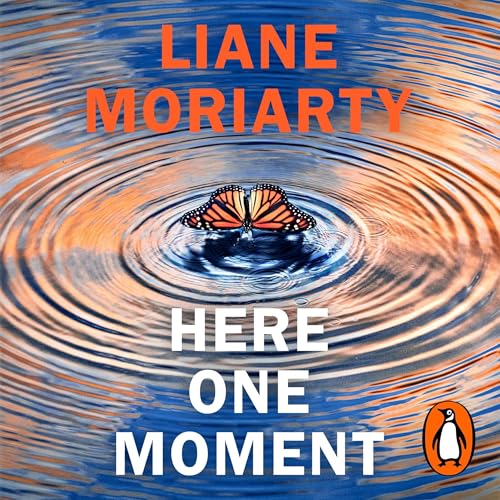 Here One Moment Audiolibro Por Liane Moriarty arte de portada