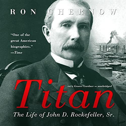 Titan Audiolibro Por Ron Chernow arte de portada