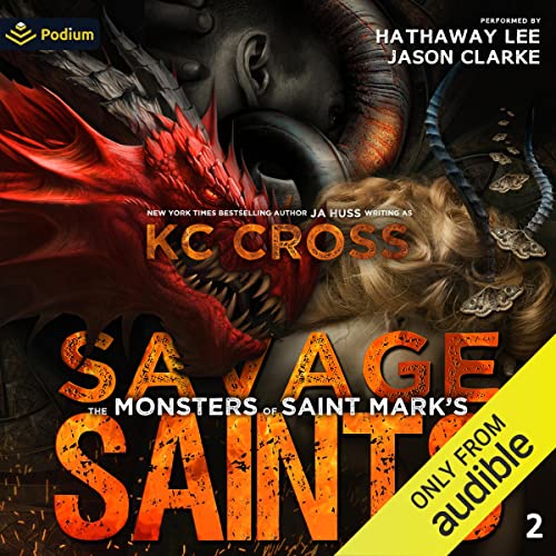 Savage Saints Audiolivro Por KC Cross, JA Huss capa