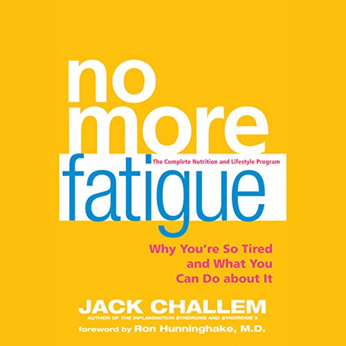 No More Fatigue Audiolibro Por Jack Challem arte de portada