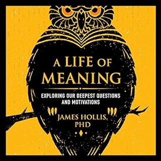 A Life of Meaning Audiolibro Por James Hollis PhD arte de portada