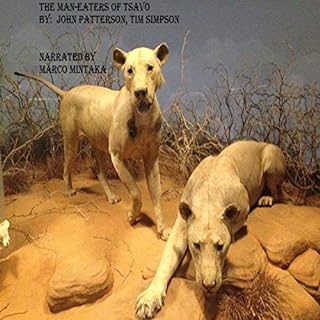 The Man-Eaters of Tsavo Audiolibro Por John Patterson arte de portada