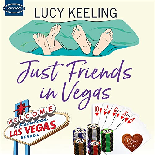 Just Friends in Vegas Audiolibro Por Lucy Keeling arte de portada