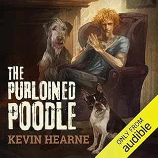 The Purloined Poodle Audiolibro Por Kevin Hearne arte de portada