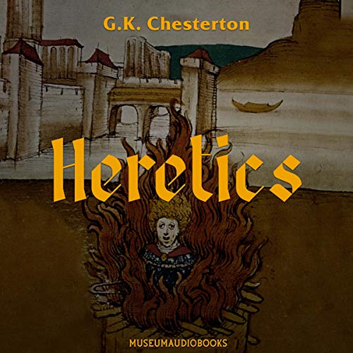 Heretics Audiolivro Por G. K. Chesterton capa