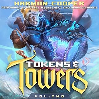 Tokens and Towers 2 Audiolibro Por Harmon Cooper arte de portada