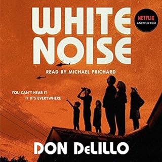 White Noise Audiolibro Por Don DeLillo arte de portada