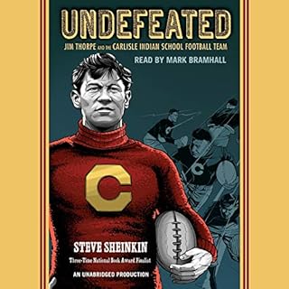 Undefeated Audiolibro Por Steve Sheinkin arte de portada