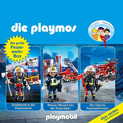 Die große Feuerwehr-Box. Das Original Playmobil Hörspiel Titelbild