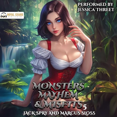 Monsters Mayhem & Misfits 5 Audiobook By Jack Spry, Marcus Sloss cover art