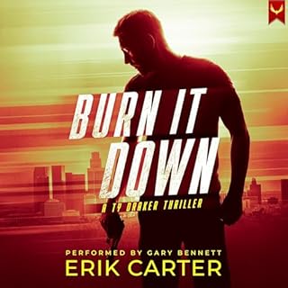 Burn It Down Audiolibro Por Erik Carter arte de portada