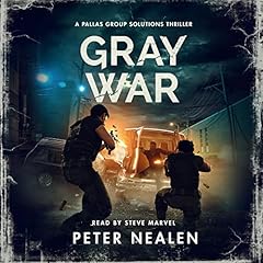 Gray War Audiolibro Por Peter Nealen arte de portada