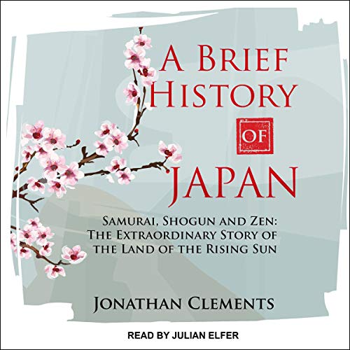 A Brief History of Japan Audiolibro Por Jonathan Clements arte de portada