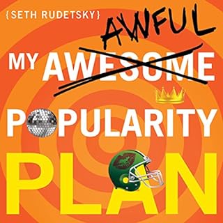 My Awesome-Awful Popularity Plan Audiolibro Por Seth Rudetsky arte de portada