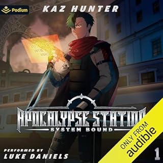 Apocalypse Station Vol. 1: A LitRPG Adventure Audiolibro Por Kaz Hunter arte de portada