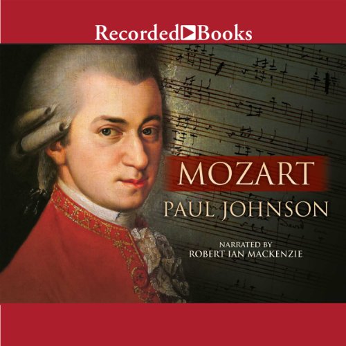 Mozart Audiolibro Por Paul Johnson arte de portada