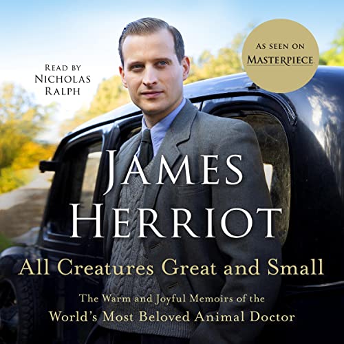 All Creatures Great and Small Audiolibro Por James Herriot arte de portada