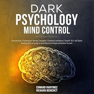 Dark Psychology Mind Control Audiobook By Edward Martinez, Richard Benedict cover art